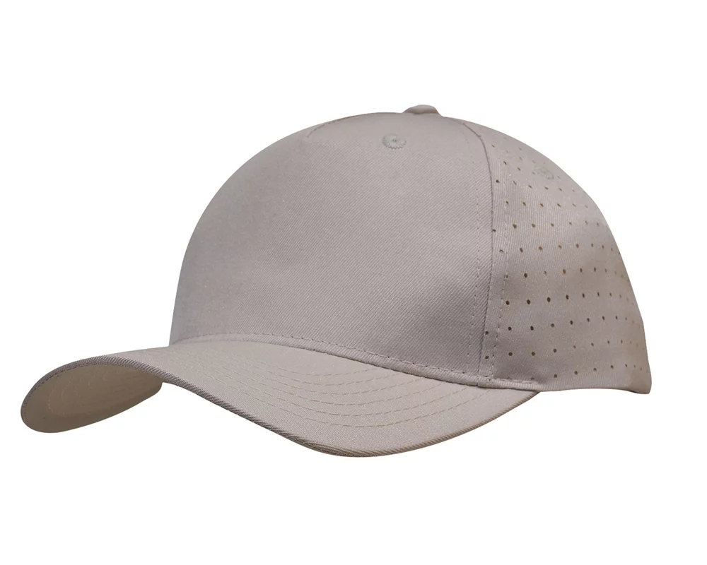 Twill en poly respirant avec perforations circulaires