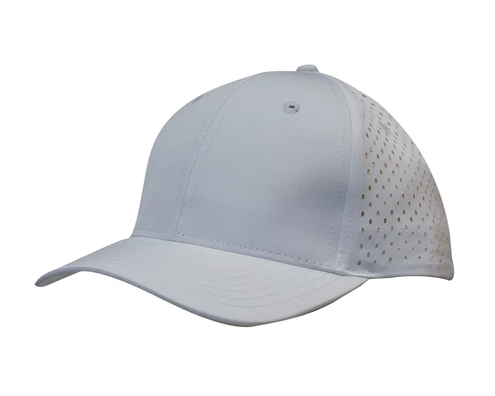 Twill sportif de première qualité avec perforations en forme de goutte d'eau