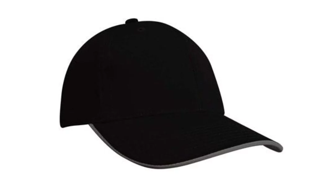 Casquette en tissu écologique 100% recyclé avec visière en forme de bec de canard