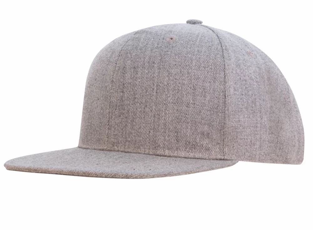 Casquette en twill américain premium avec visière plate.