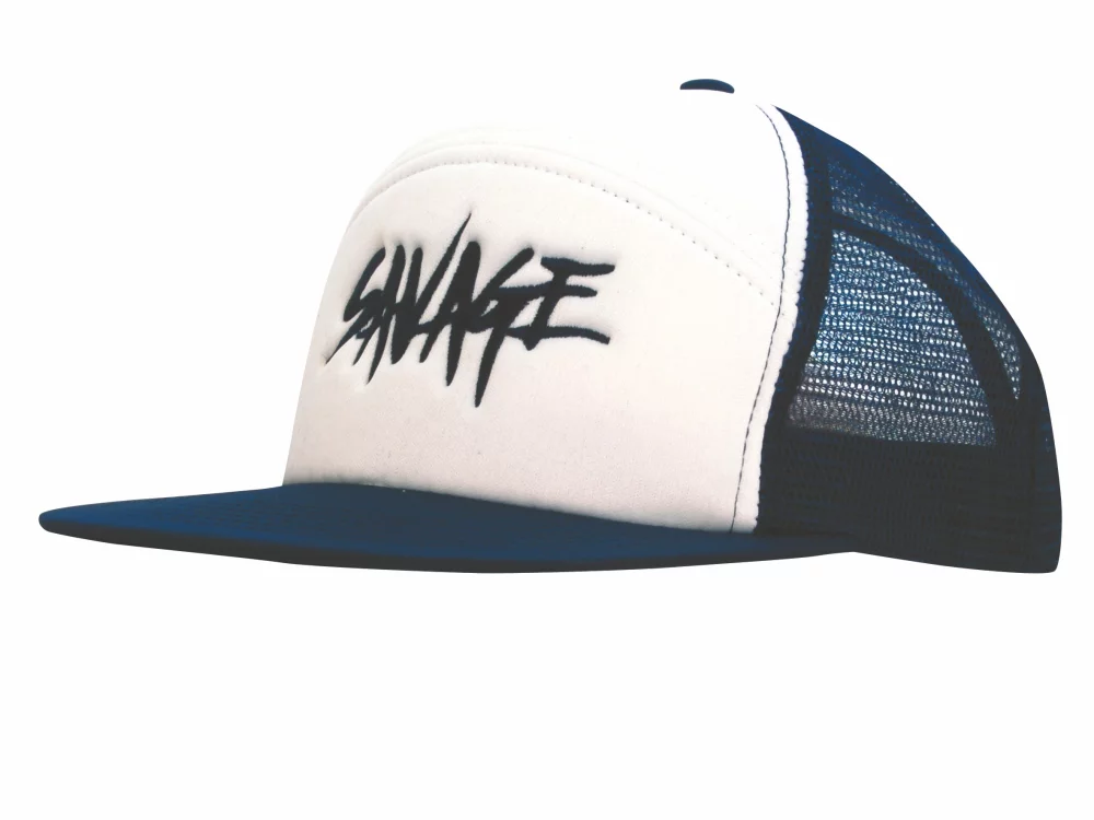 Foam Front Mesh Back Cap with Flat Peak