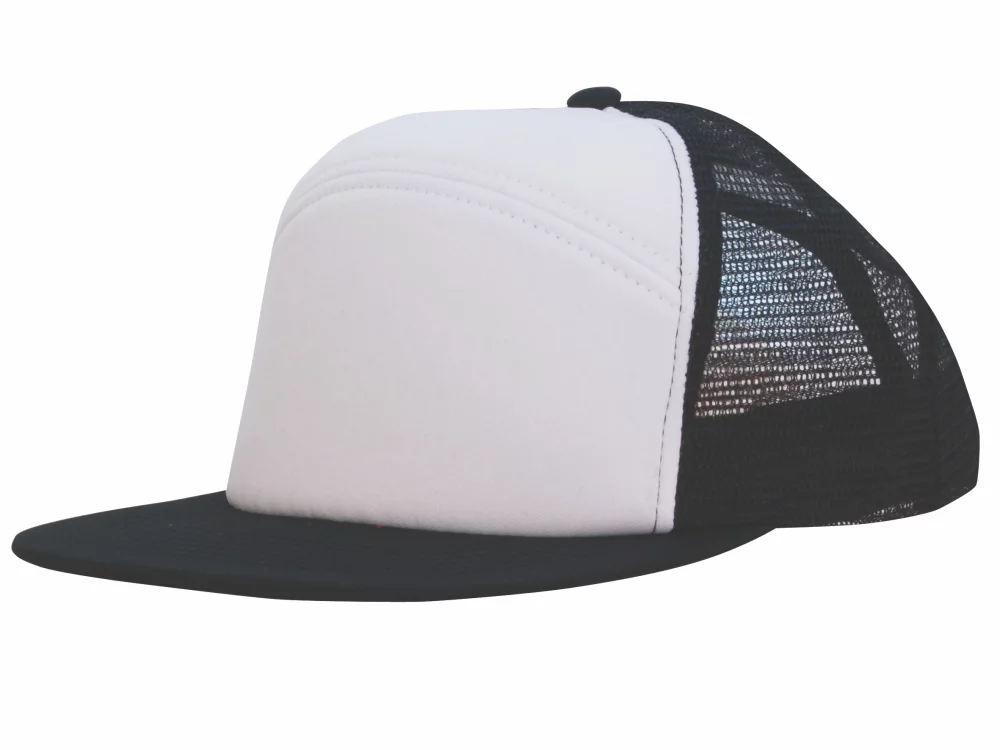 Foam Front Mesh Back Cap with Flat Peak