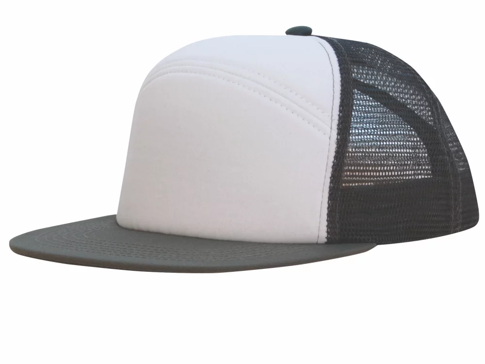 Foam Front Mesh Back Cap with Flat Peak