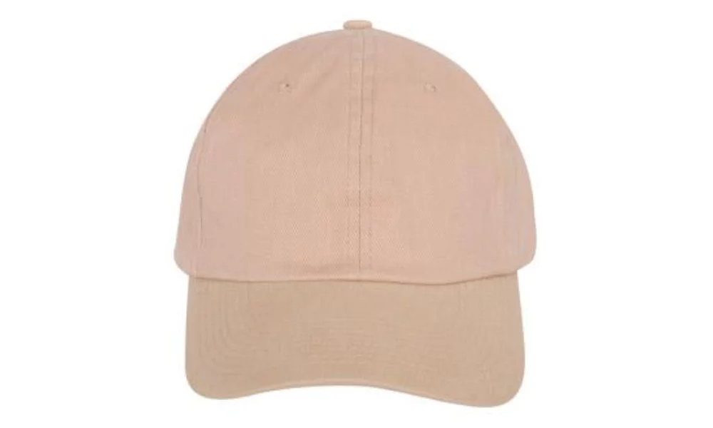 Six Panel Brushed Heavy Cotton Cap