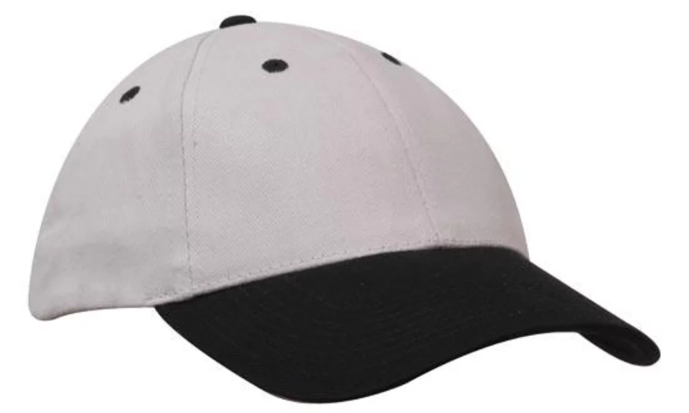 Six Panel Brushed Heavy Cotton Cap
