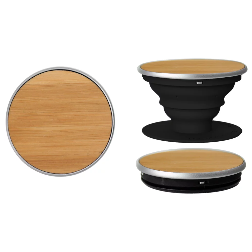 Support flexible PopSockets® avec bois Pop