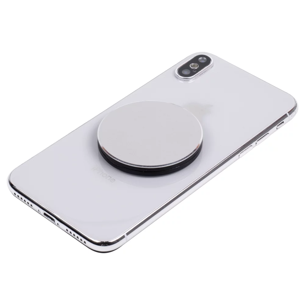 Support de téléphone et miroir en aluminium iShine
