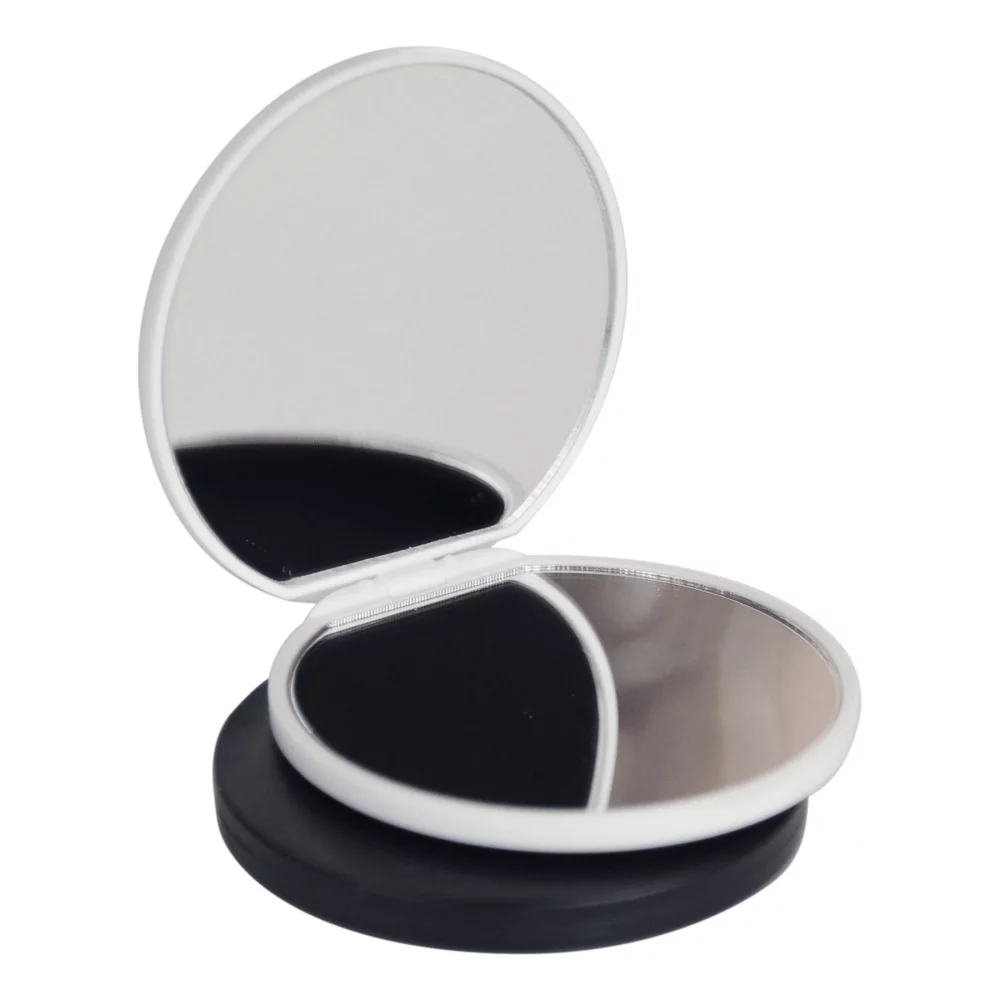 Miroir iShine 5x avec support pour téléphone