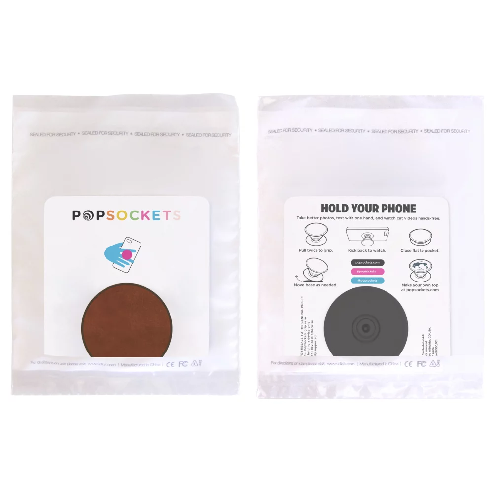 PopSockets® Pop en cuir végétalien