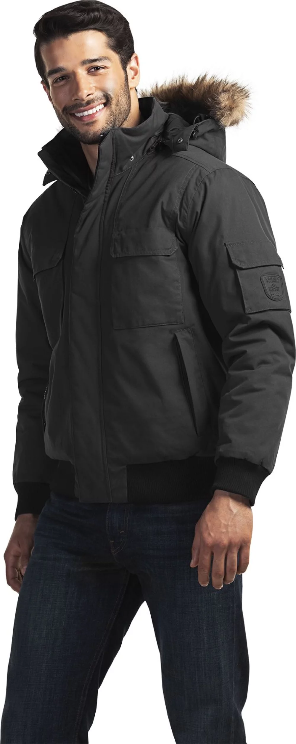 Bomber pour temps froid intense pour hommes