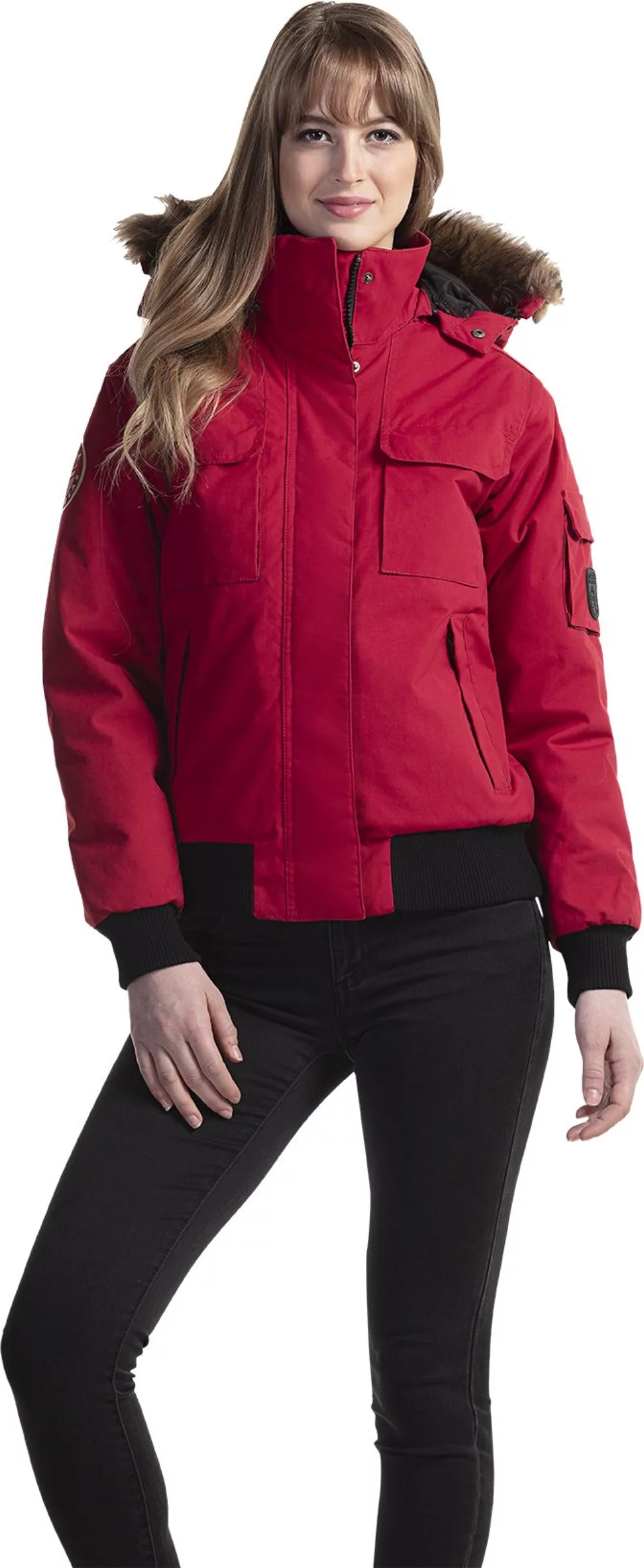 Bomber pour femmes intenses par temps froid