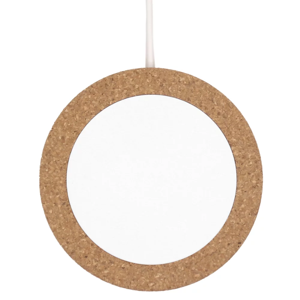 iBevel Plus 15W Wireless Charger With Bamboo Trim
