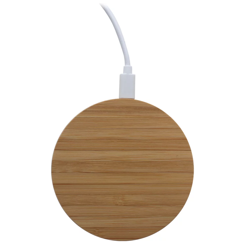 Chargeur sans fil iDisc Bamboo 15W