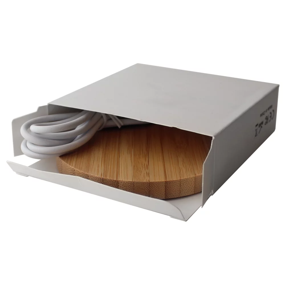 Chargeur sans fil iDisc Bamboo 15W