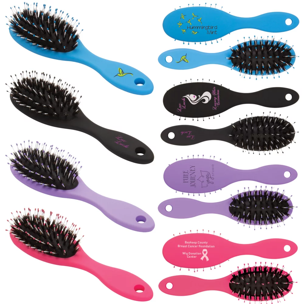 Brosse à cheveux douce au toucher
