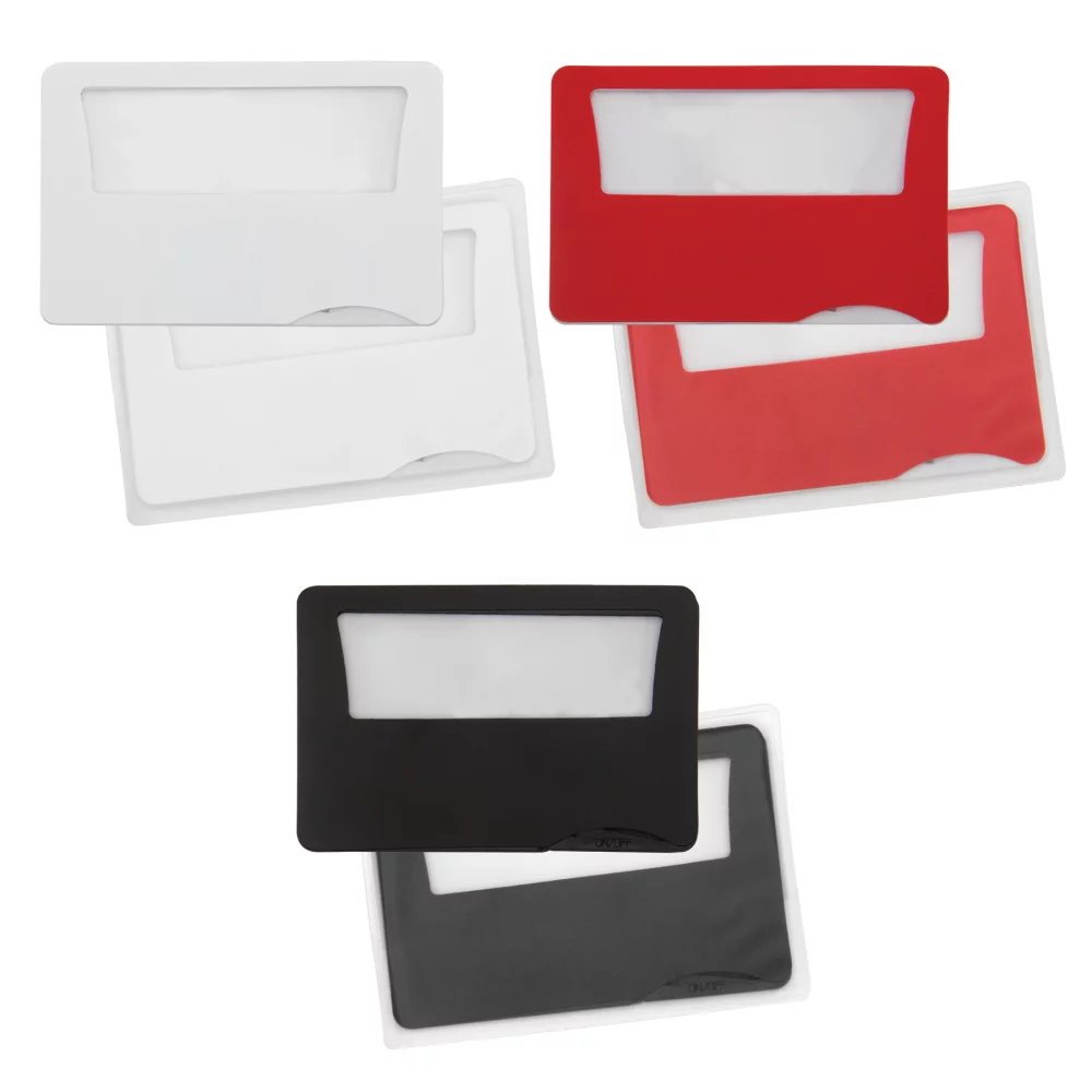 Loupe de carte de crédit lumineuse