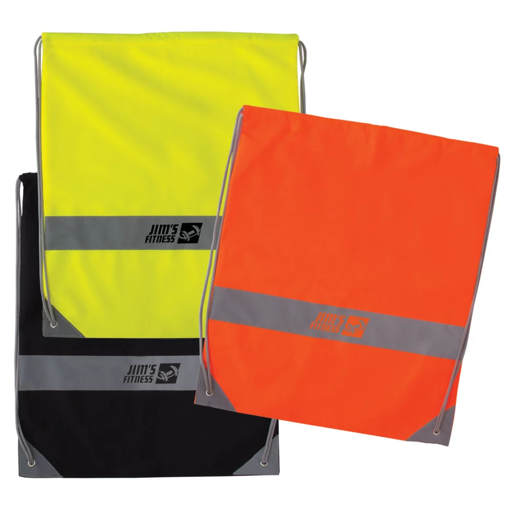 Sac à cordon réfléchissant