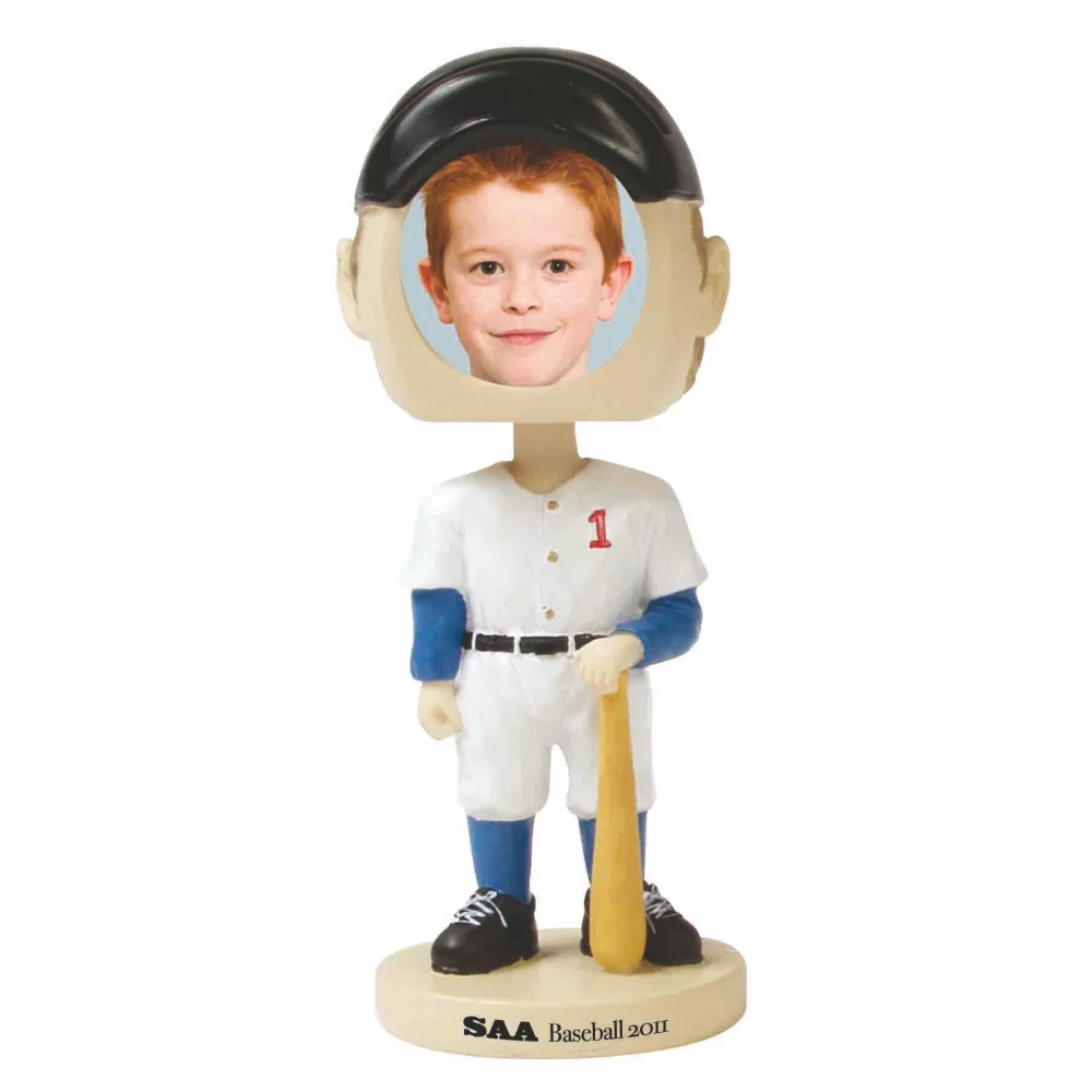 Figurine de baseball à tête branlante