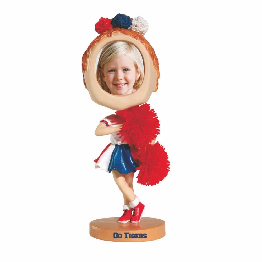 Bobblehead de cheerleader