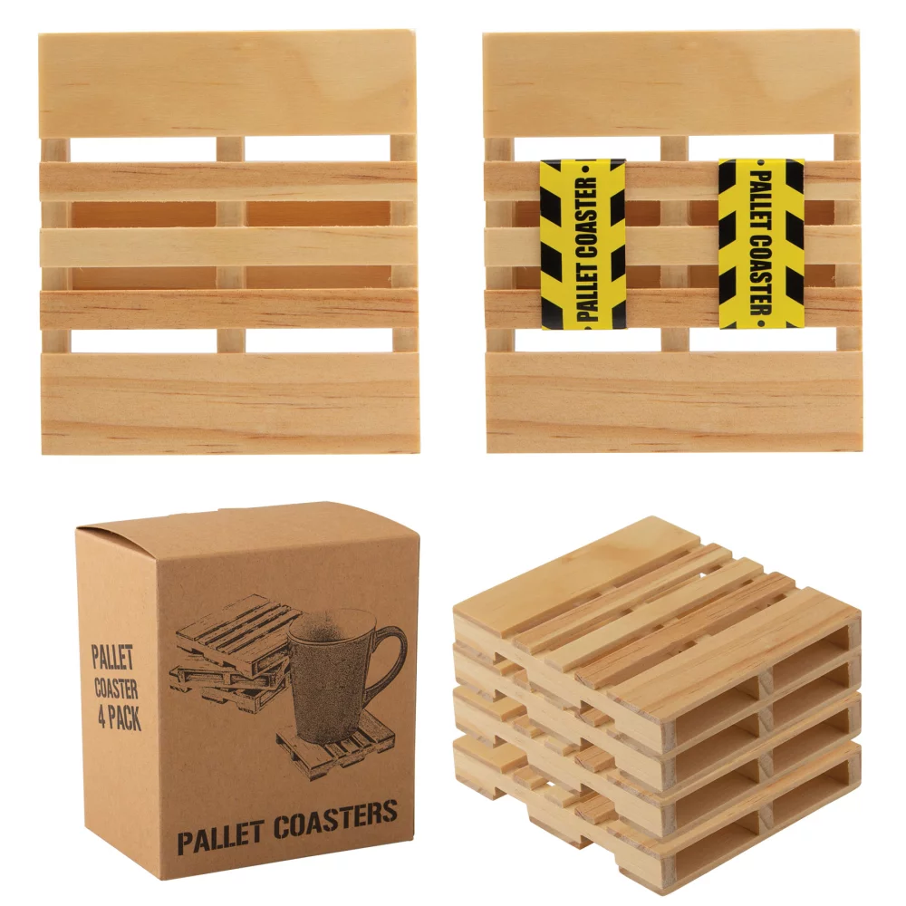 Pallet Coaster 4 Pack