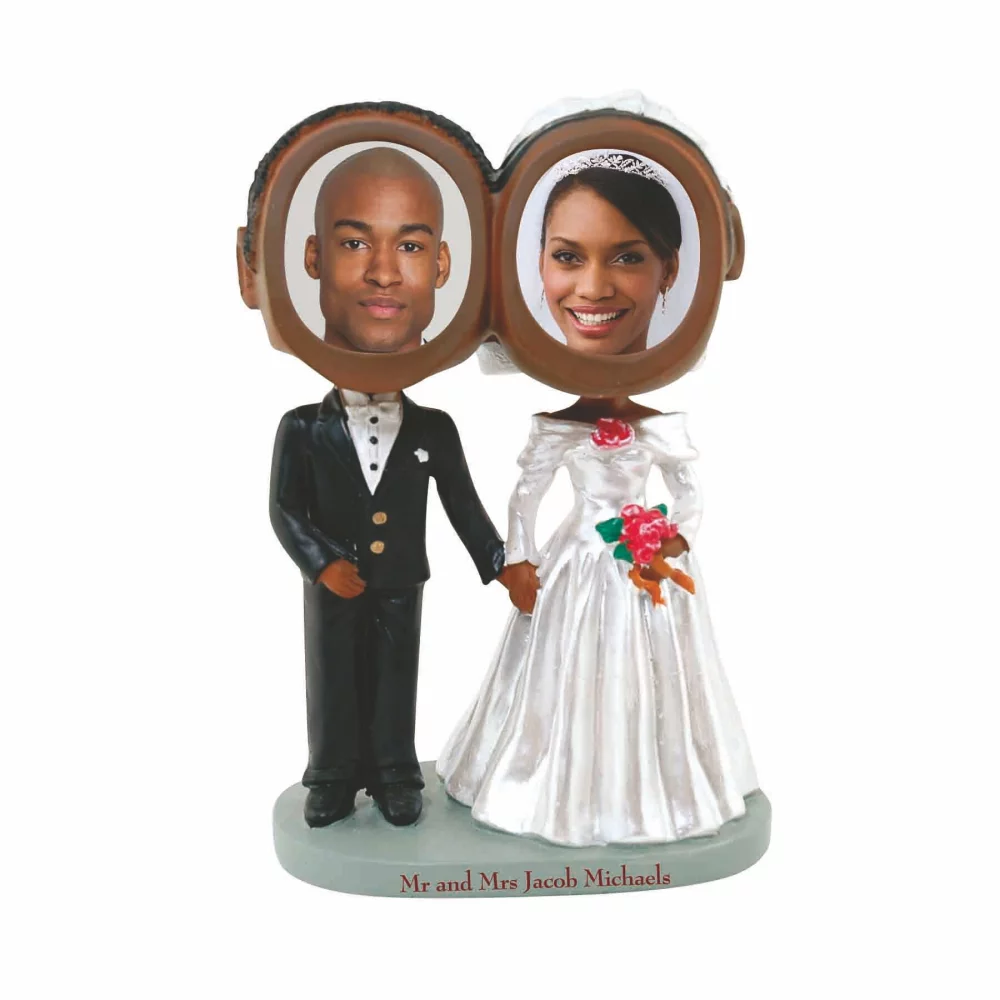 Wedding Couple Bobblehead. DST