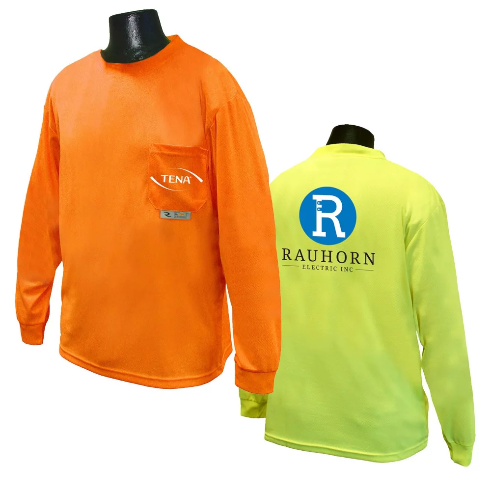 Chemise de sécurité à manches longues