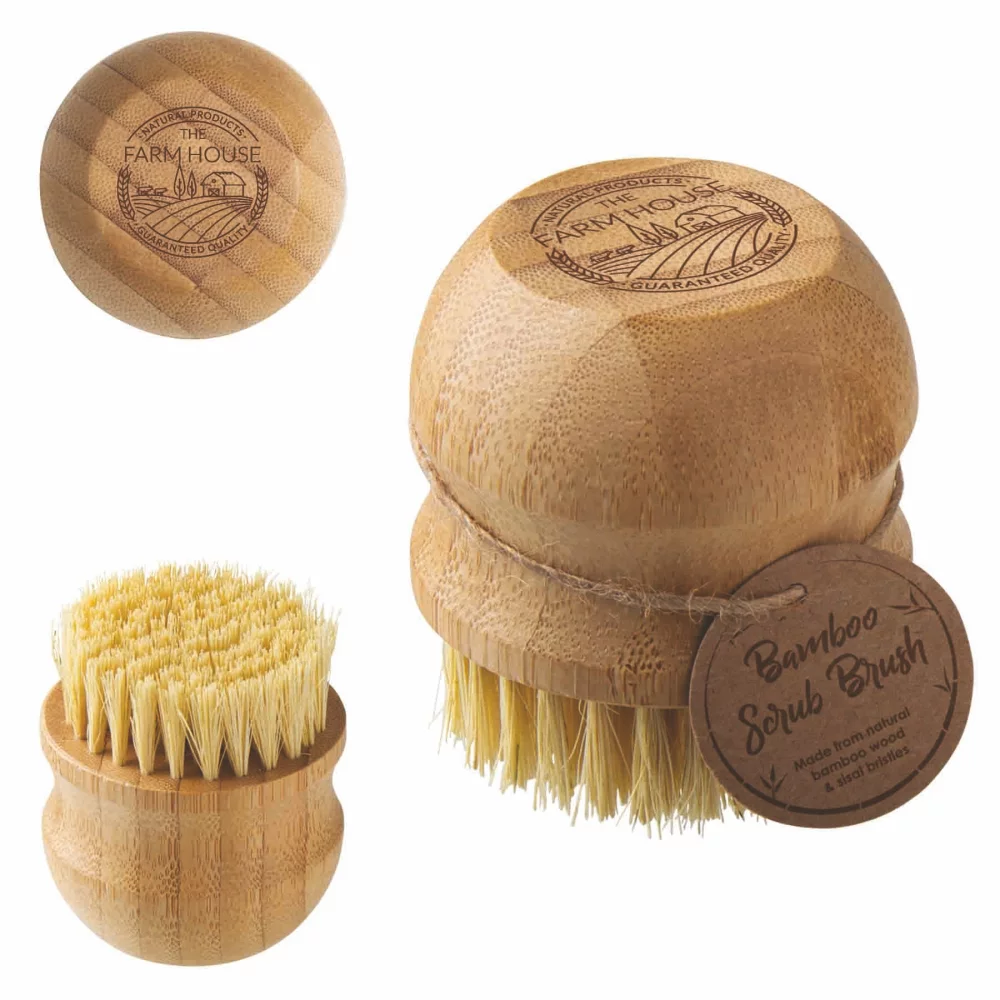 Brosse de gommage en bambou Brosse de gommage en bambou