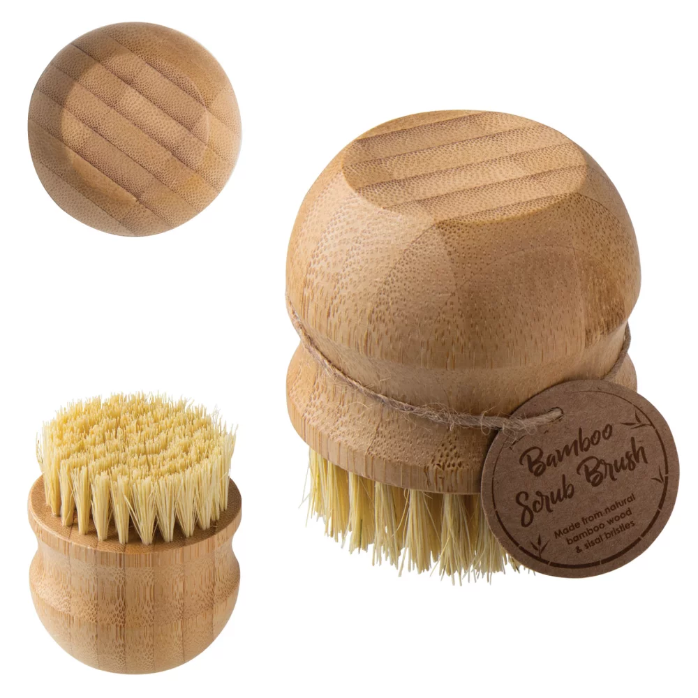 Bamboo Scrub Brush Bamboo Scrub Brush