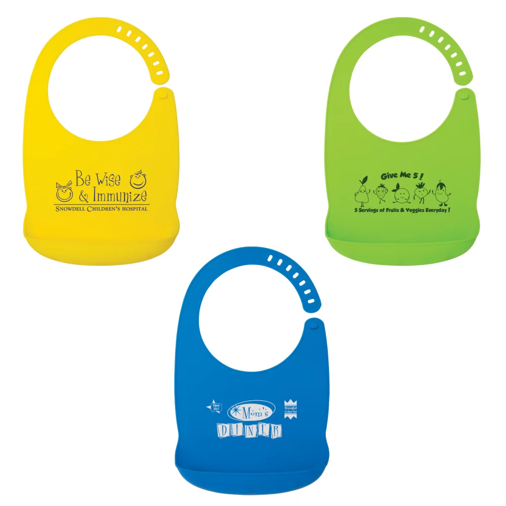 Bavoir en silicone pour bébé