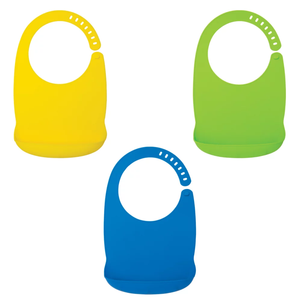 Bavoir en silicone pour bébé