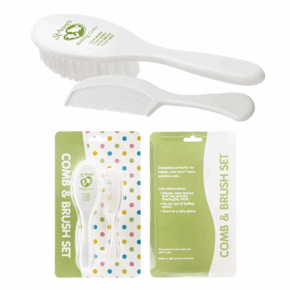 Ensemble brosse et peigne pour bébé