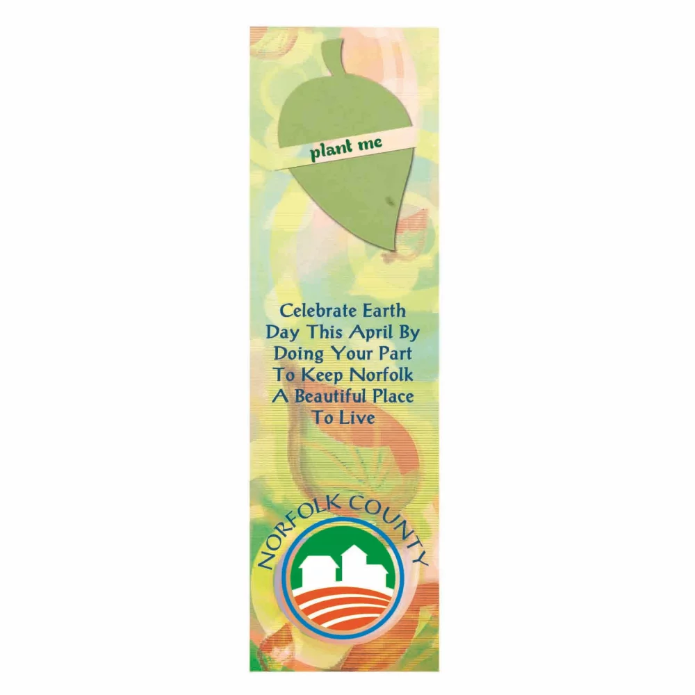 Leaf Seed Shape Bookmark