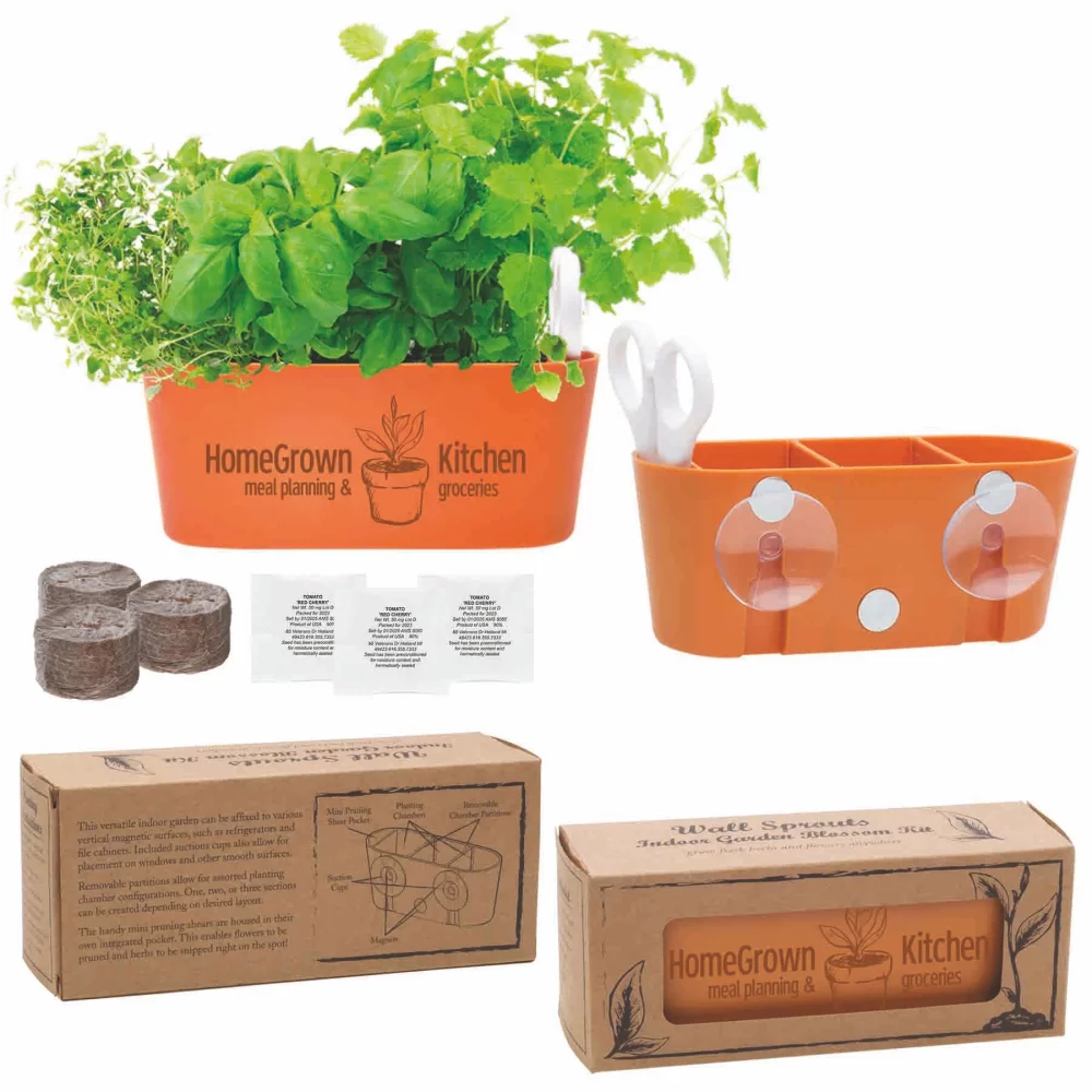 Kit de jardinage d'intérieur Wall Sprouts Blossom
