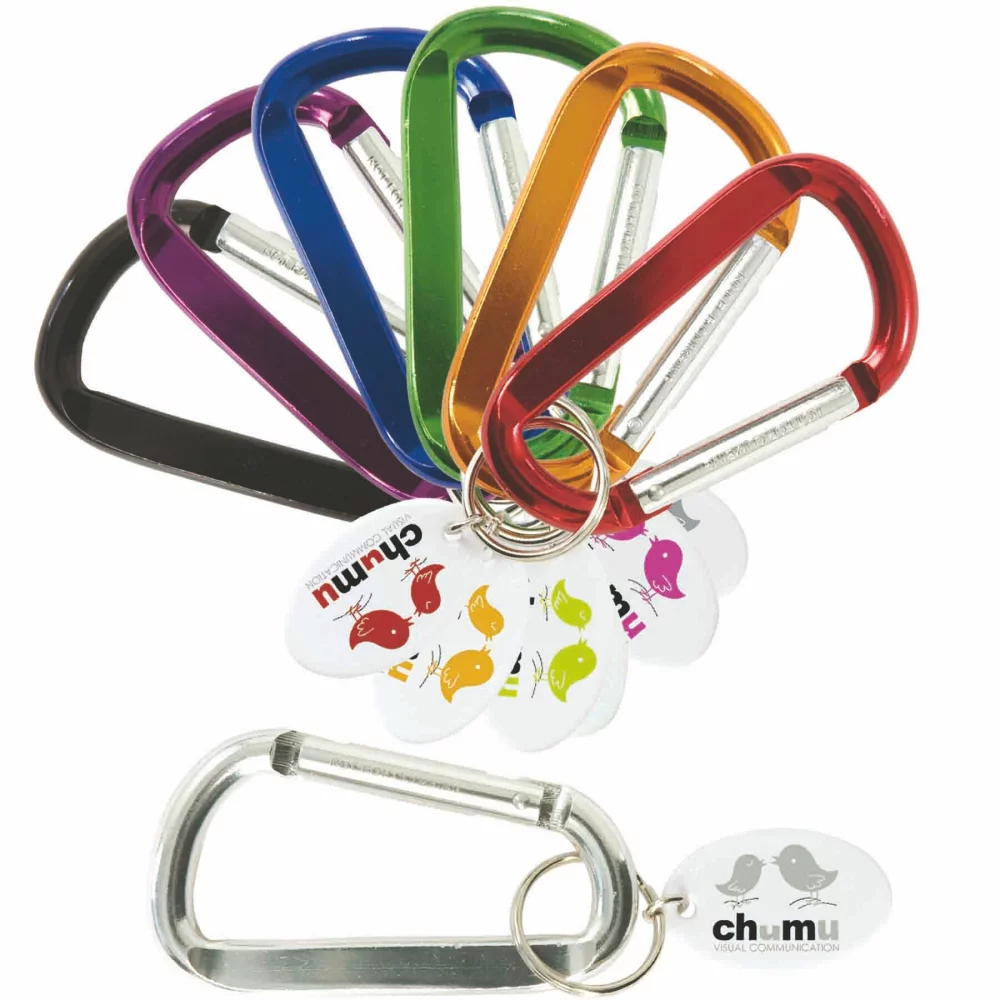 Porte-clés mousqueton