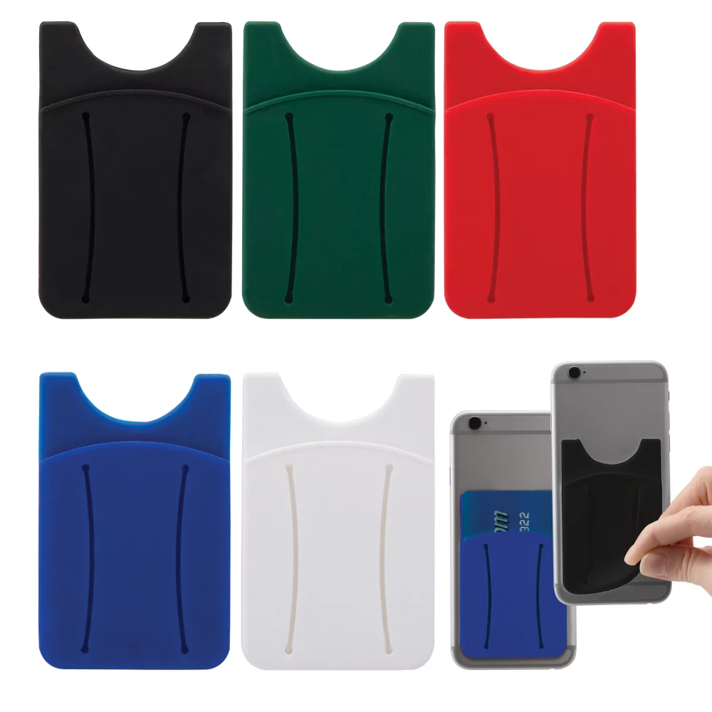 Finger Grip Cell Phone Card Holder