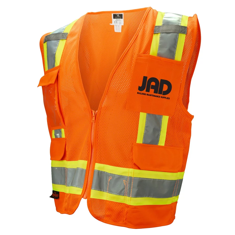 Gilet de sécurité de classe 2 avec poches supplémentaires
