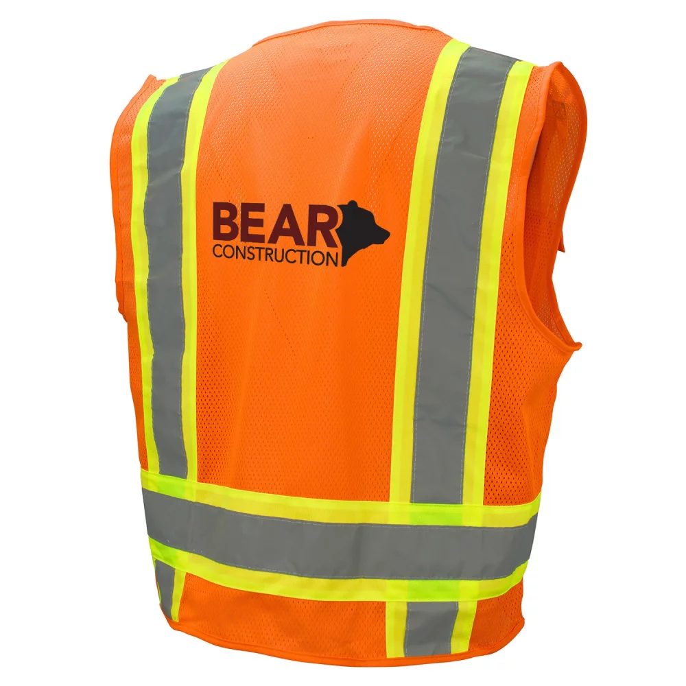 Gilet de sécurité de classe 2 avec poches supplémentaires