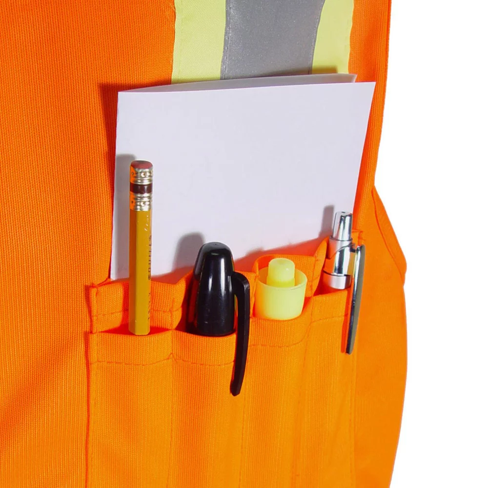 Gilet de sécurité de classe 2 avec poches supplémentaires