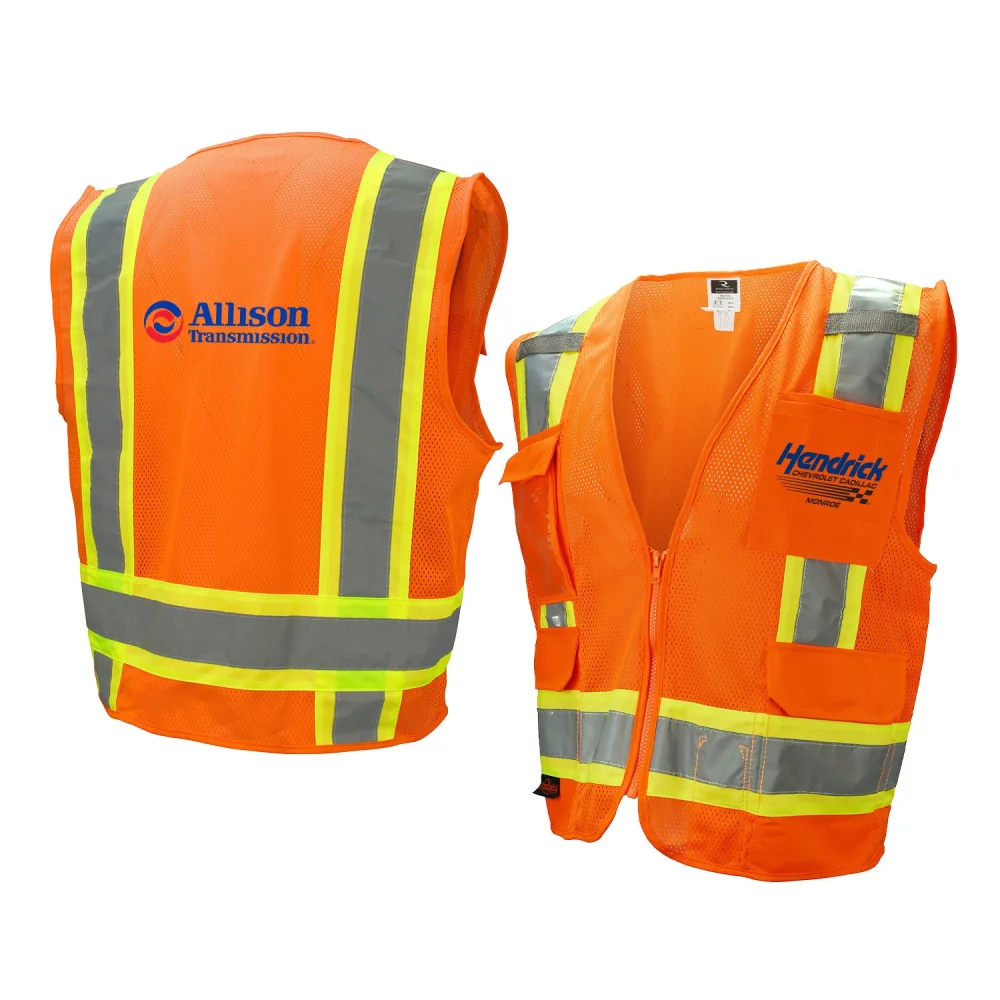 Gilet de sécurité de classe 2 avec poches supplémentaires