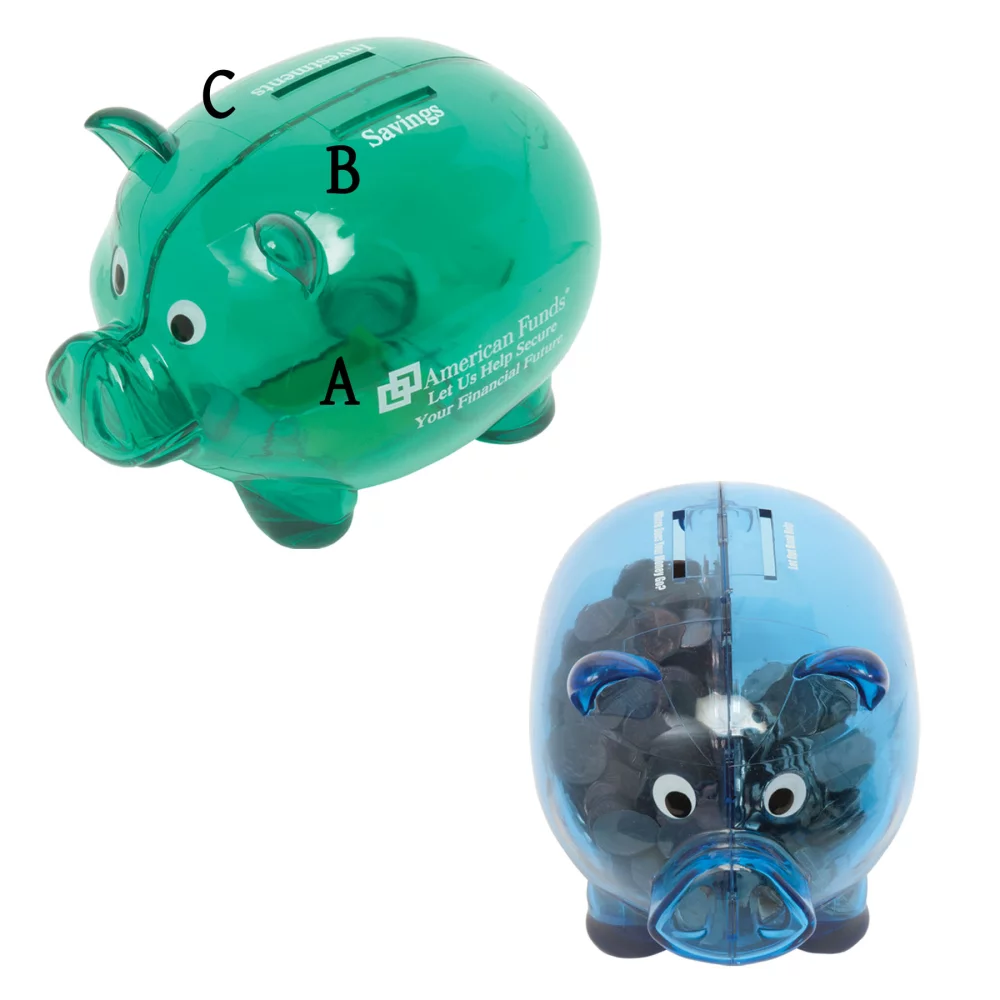 Dual Savings Piggy Bank