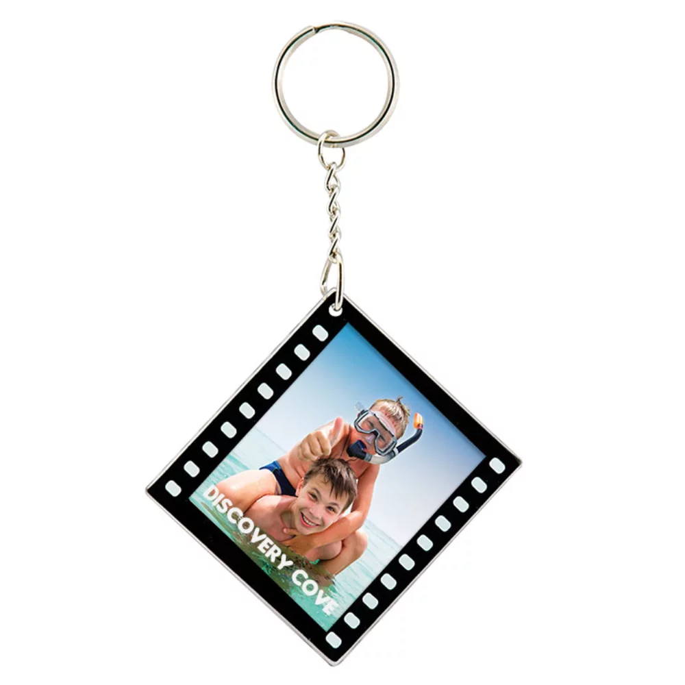 Porte-clés à glissière pour bande de film