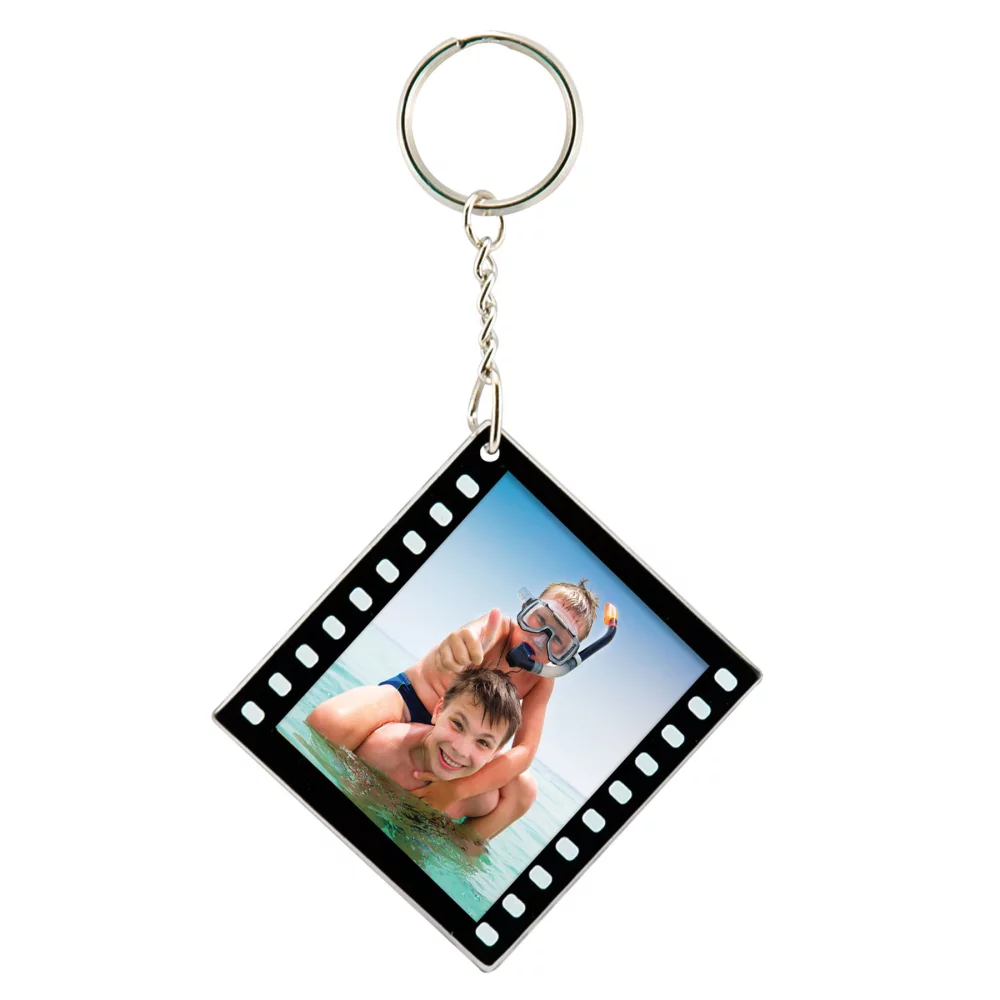 Porte-clés à glissière pour bande de film
