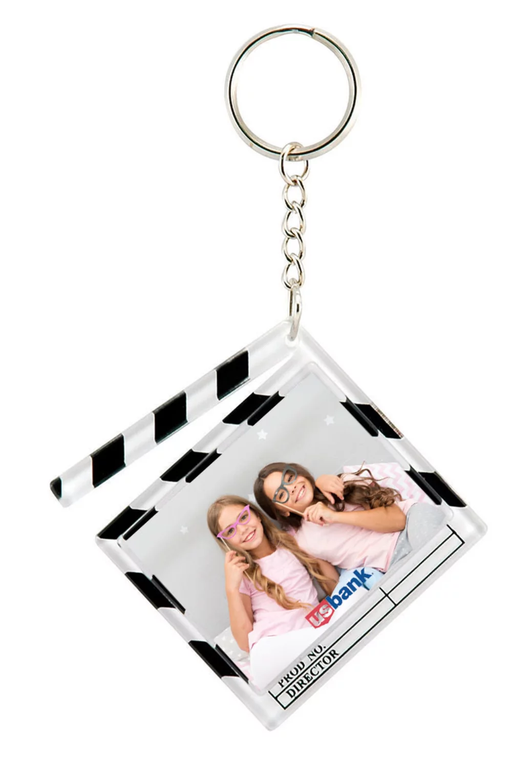 Porte-clés à clapet Snap-In