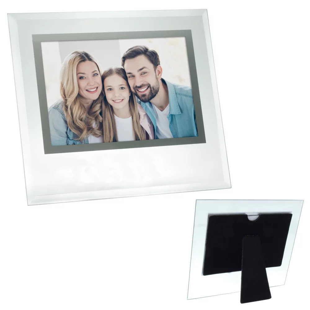 6 x 4 Beveled Glass Frame