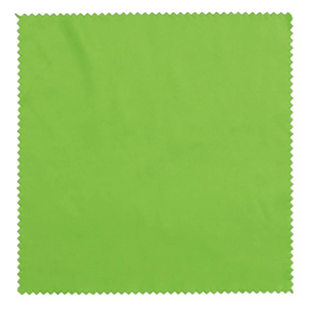 Chiffon de nettoyage en polyester recyclé RPET 100% microfibre "OneCleanScreen" 6" x 6"