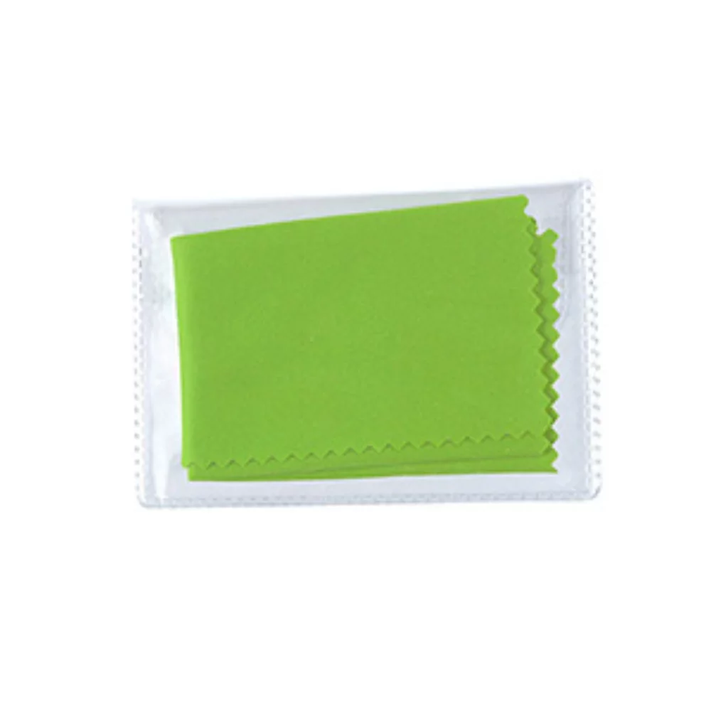 "OneCleanScreen" 100% Microfiber RPET Recycled Polyester Cleaning Cloth 6"x 6"