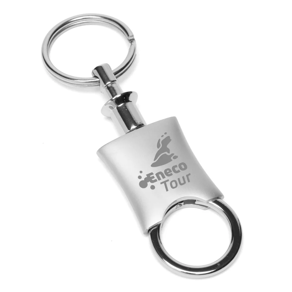 "Raha"Laser Engraved Pull Apart-Metal Valet Keyholder