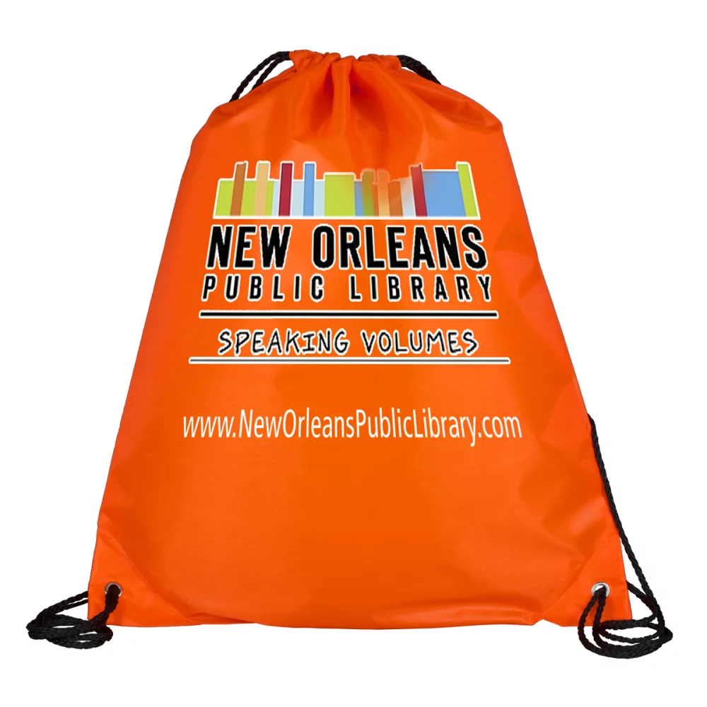 14-1/2"W x 17-1/2" H - "Ventoux" 210D Polyester Drawstring Cinch Pack Backpack
