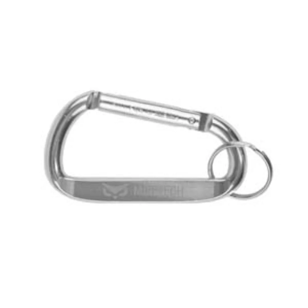 "Cara L" Large Size Carabiner Keyholder w/Split Ring Attachment