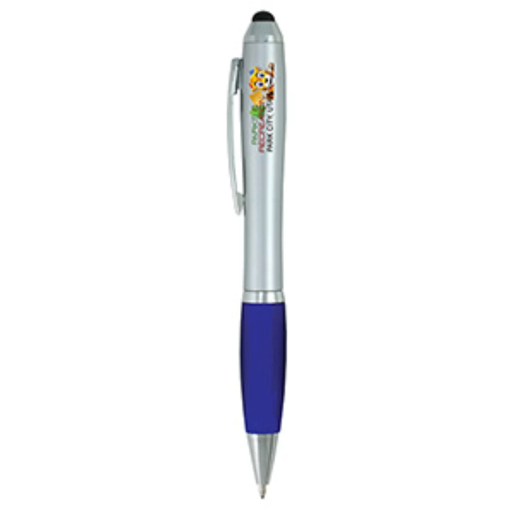Stylo à stylet "Techno" (pleine couleur)